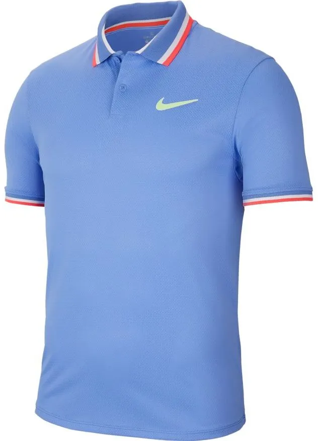 Nike Court Slam Polo PS NT - royal pulse/ghost green