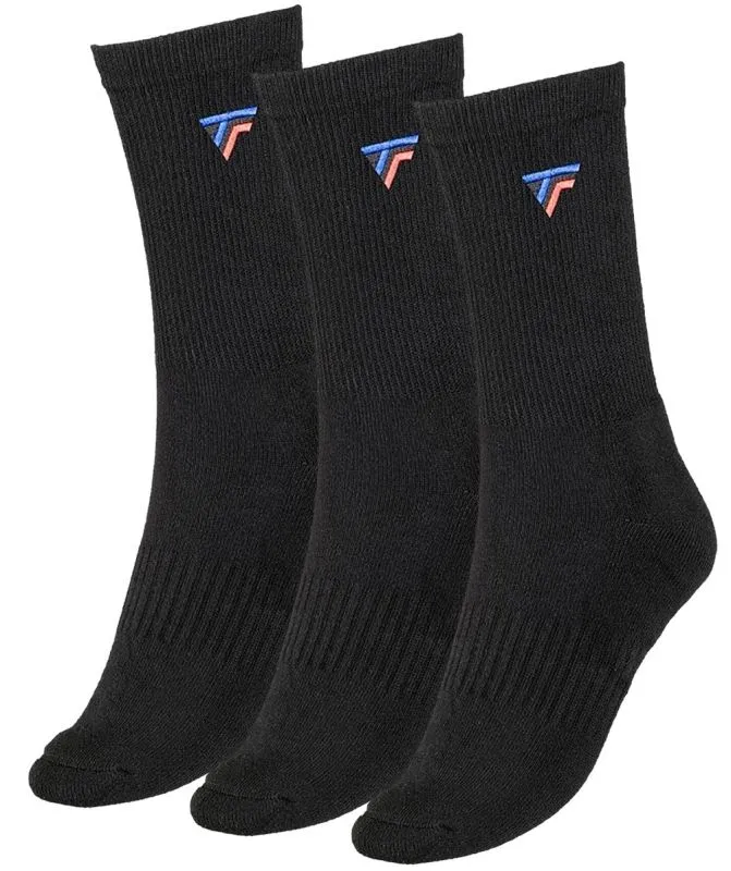Tecnifibre Men Socks 3 Pairs - 3 pary/black