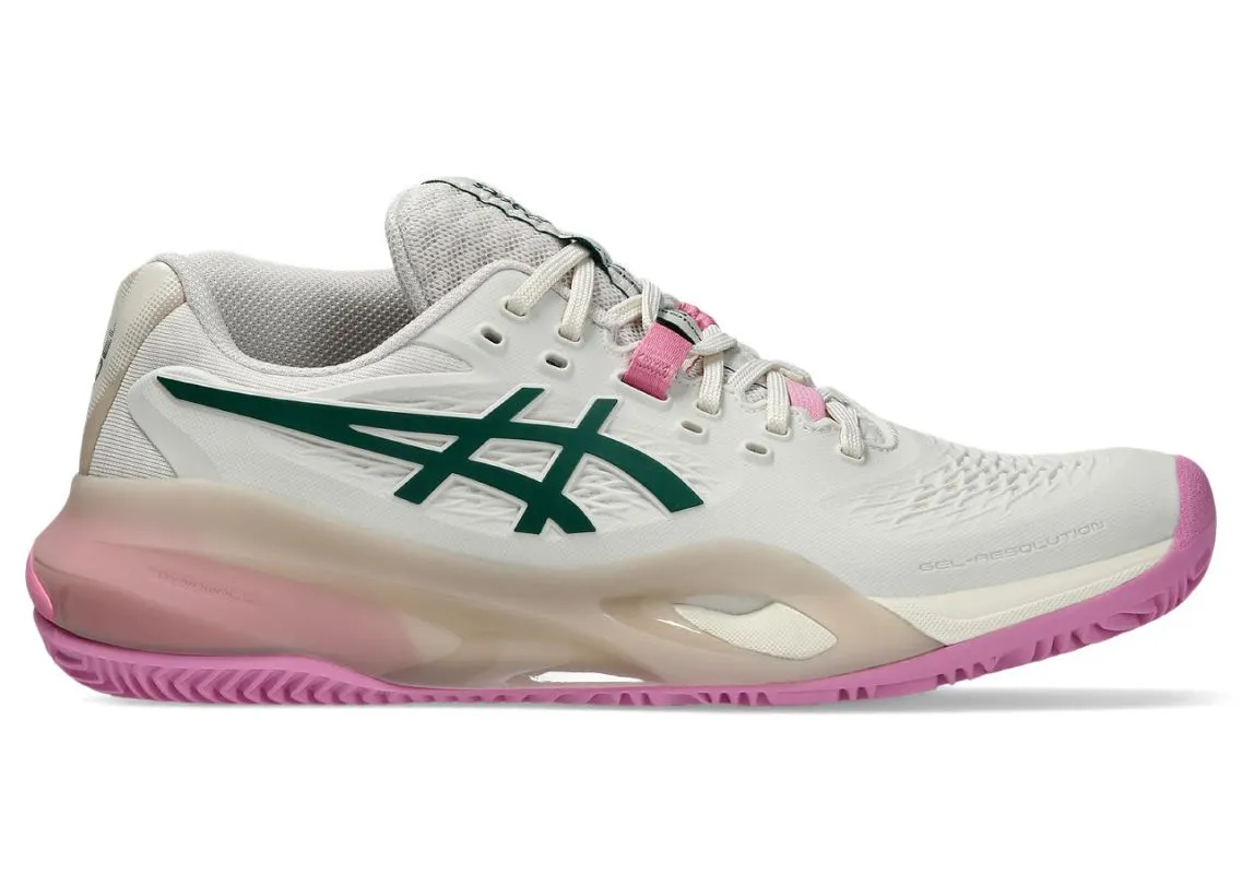 Asics Gel-Resolution X Padel - soft oat/jewel green
