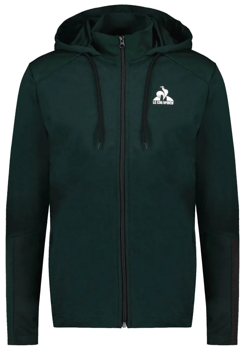 Le Coq Sportif Training SP Full Zip Hoody N°1 M - scarab/black