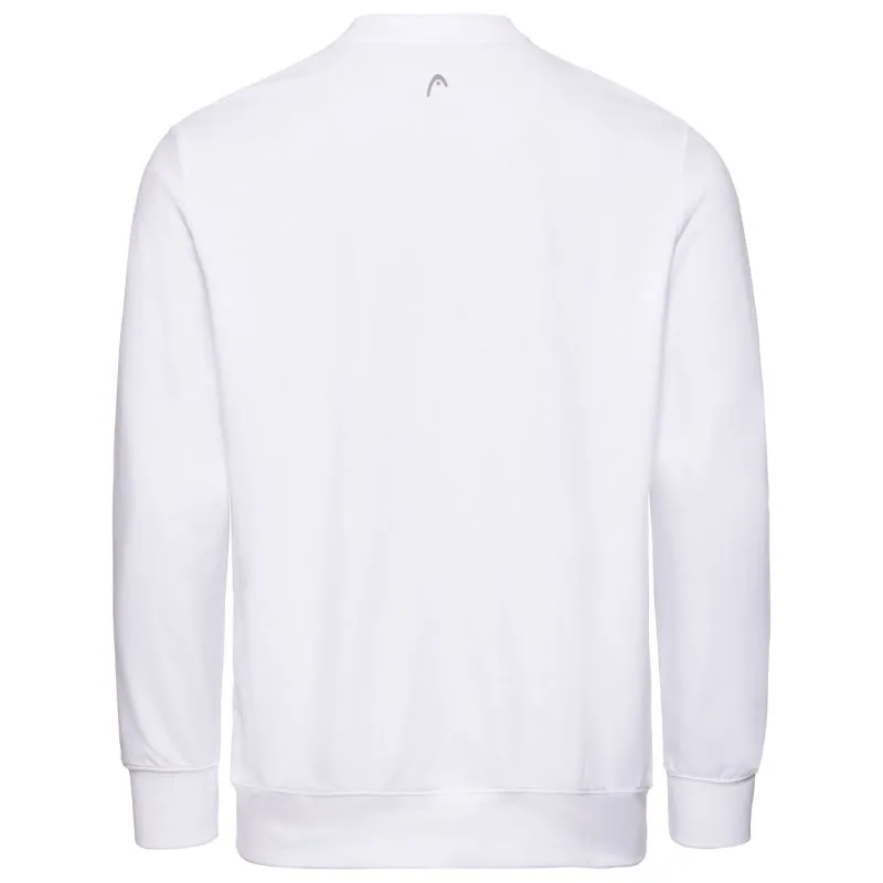 Head Rally Sweatshirt M - white