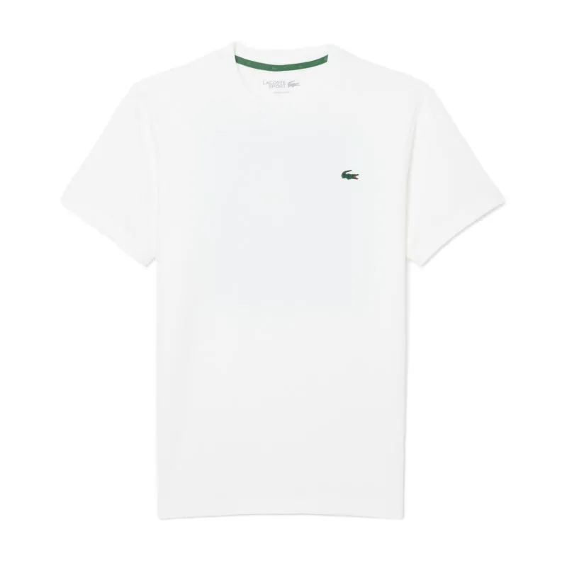 Lacoste Ultra Dry Printed Tennis - white Lacoste Ultra Dry Printed Tennis - white