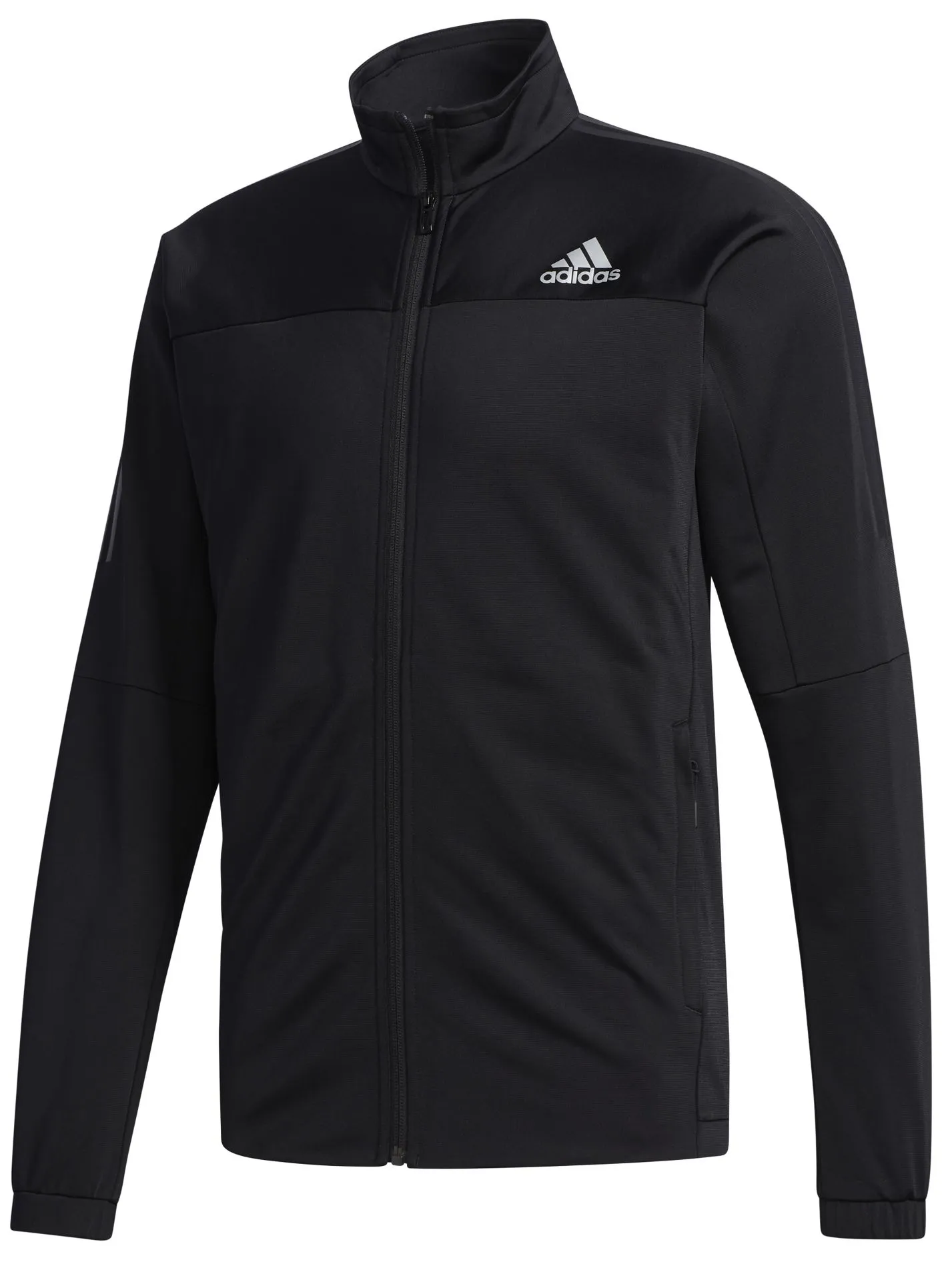 Adidas M 3S Knit Jacket - black