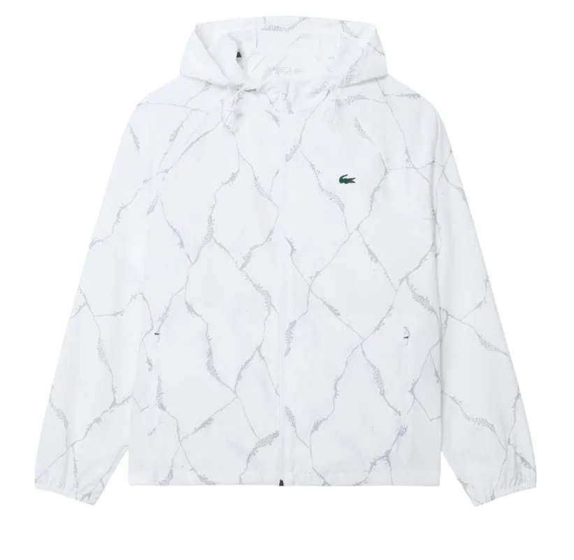 Lacoste Reflective Crocodile Print - white Lacoste Reflective Crocodile Print - white