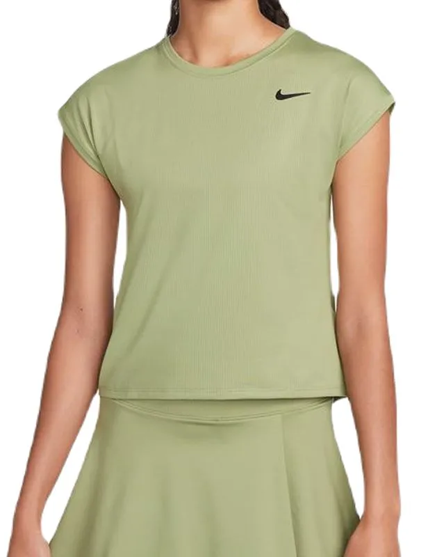 Nike Court Dri-Fit Victory Top Short Sleeve - alligator/black