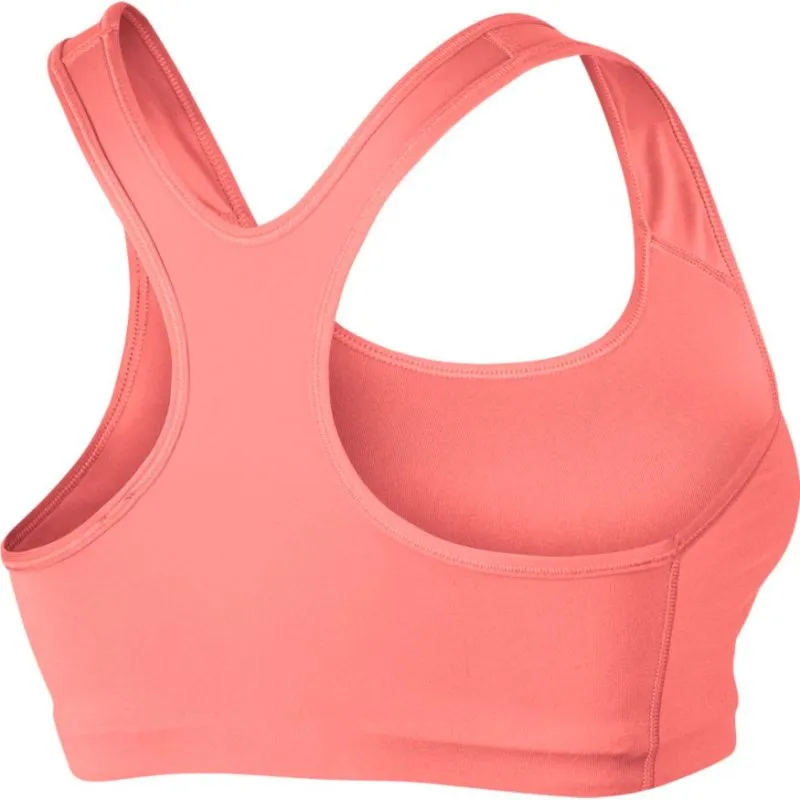 Nike Pro Classic Swoosh Bra - crimson pulse/black