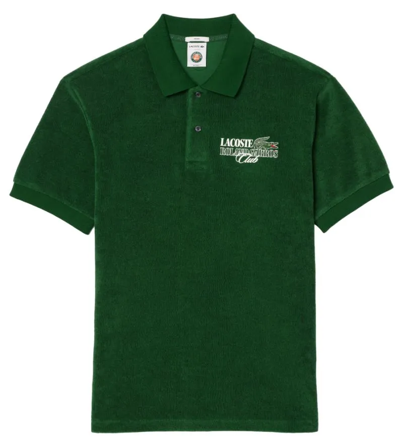 Lacoste Roland Garros Edition Terry - pine green