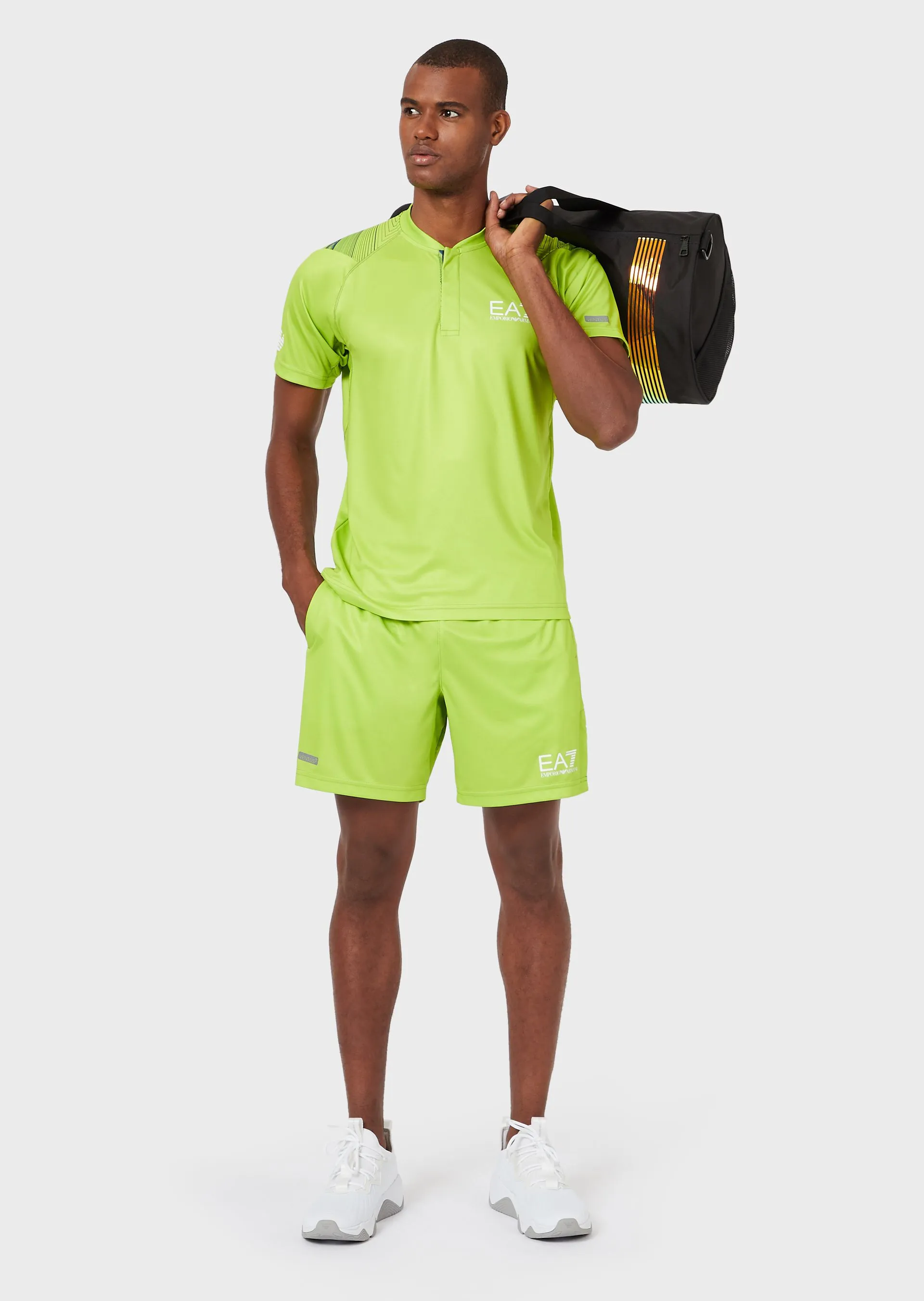 ea7-man-jersey-shorts-lime-punch-5 EA7 Man Jersey Shorts - lime punch