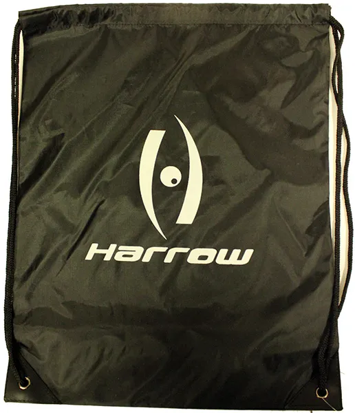 Harrow Drawstring Bag - black