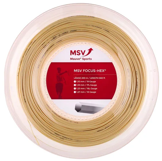 MSV Focus Hex (200 m) - natural