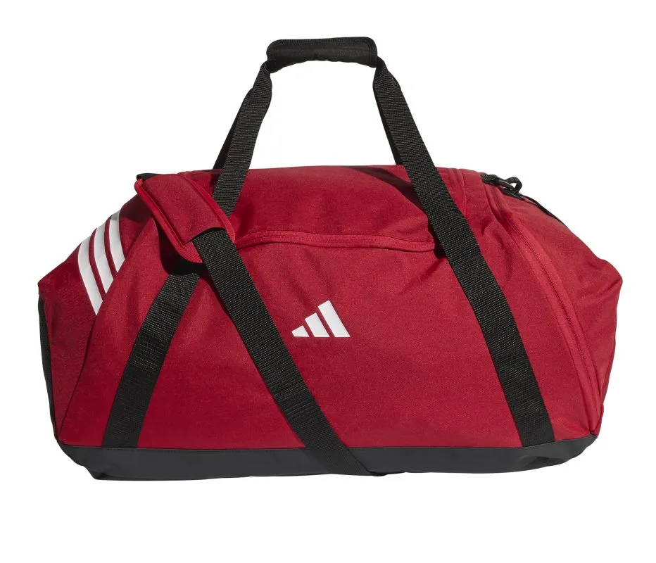 Adidas Tiro Duffle Large - red/white
