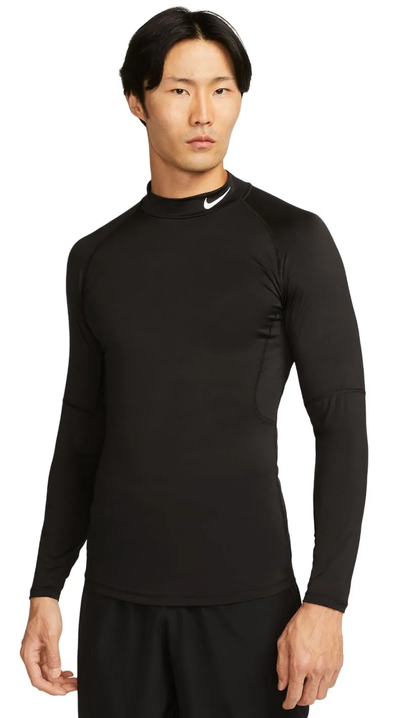Nike Pro Dri-FIT Fitness Mock-Neck Long-Sleeve