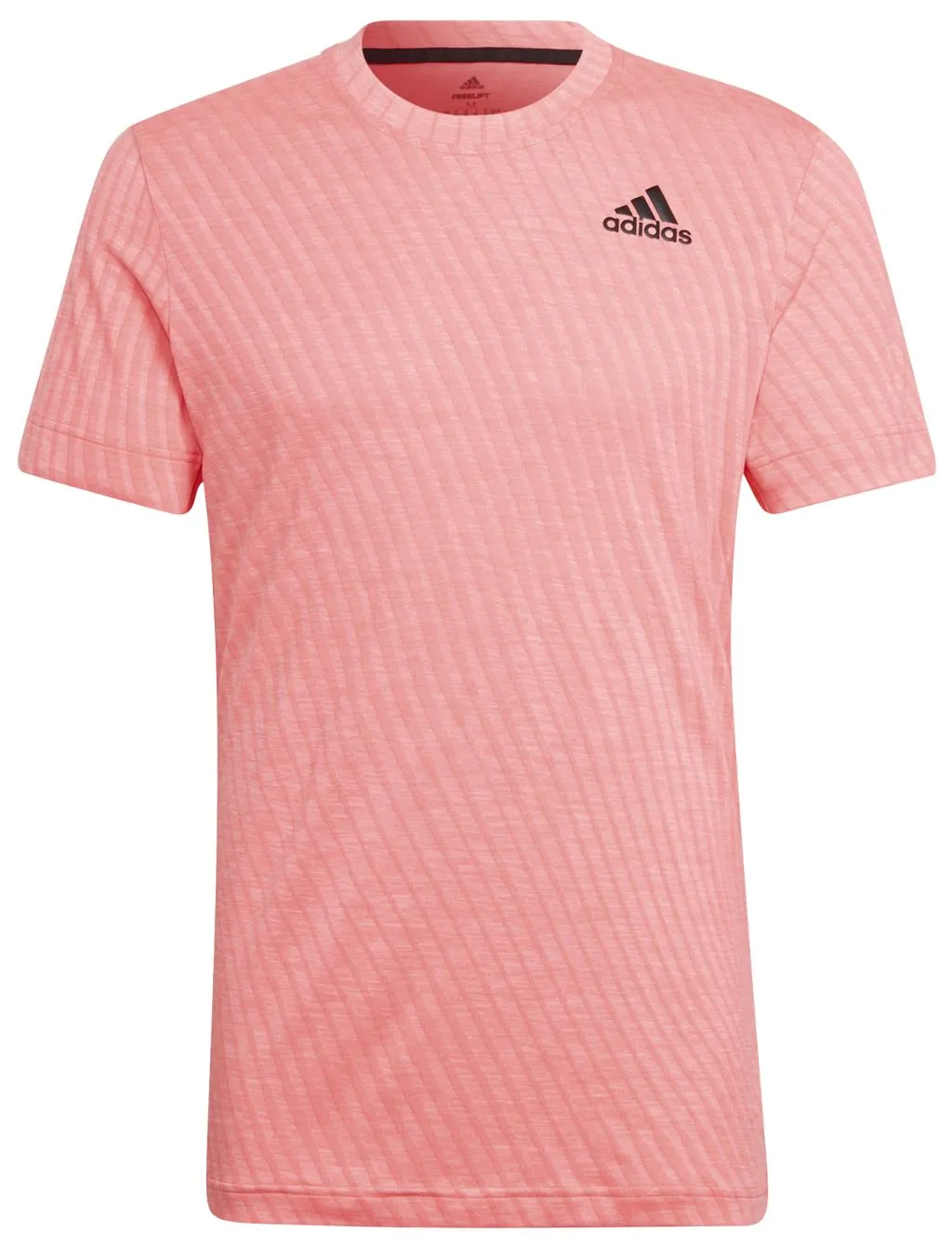 Adidas Tennis Freelift Tee - acid red
