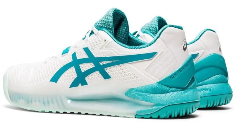 Asics Gel-Resolution 8 W - white/lagoon