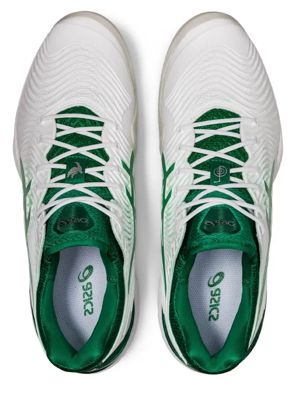 Asics Court FF Novak Clay - white/kale