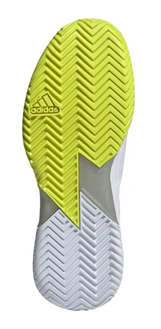 Adidas Adizero Ubersonic 4 W - cloud white/silver metallic/solar yellow
