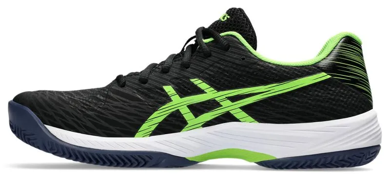 Asics Gel-Game 9 Padel - black/electric lime