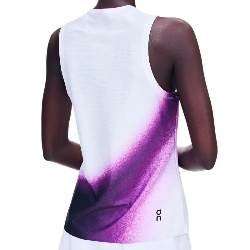 On Court Swing Tank - white/cassis