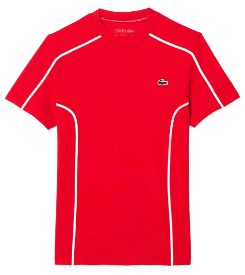 Lacoste Ultra-Dry Pique Tennis T-Shirt Lacoste Ultra-Dry Pique Tennis T-Shirt