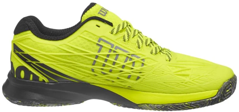 Wilson Kaos Clay Court - safety yellow/black/artic