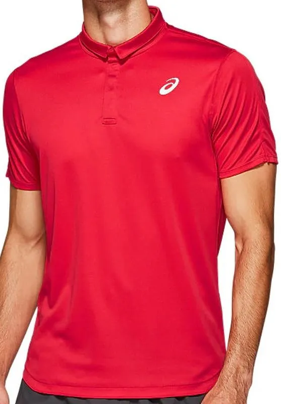 asics-club-m-polo-shirt-speed-red-1 Asics Club M Polo-Shirt - speed red