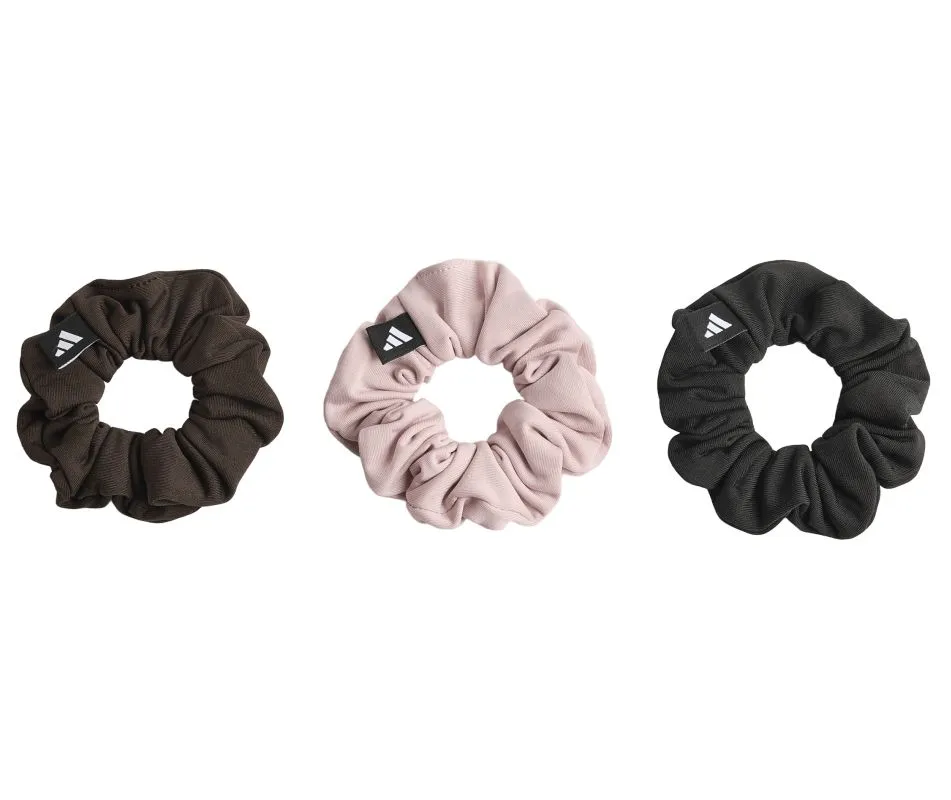 Adidas Scrunchies 3P - aurora coffee/dual lilac/black