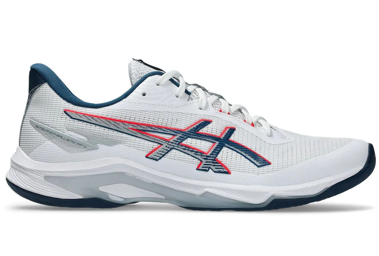 Asics Netburner Ballistic FF 4 - white/mako blue