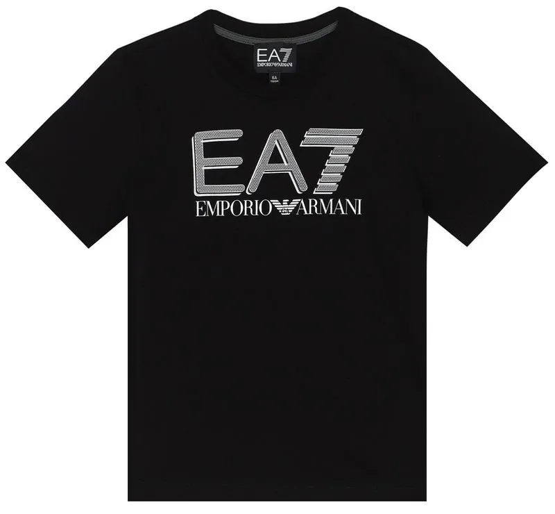 EA7 Boys Jersey T-shirt - black