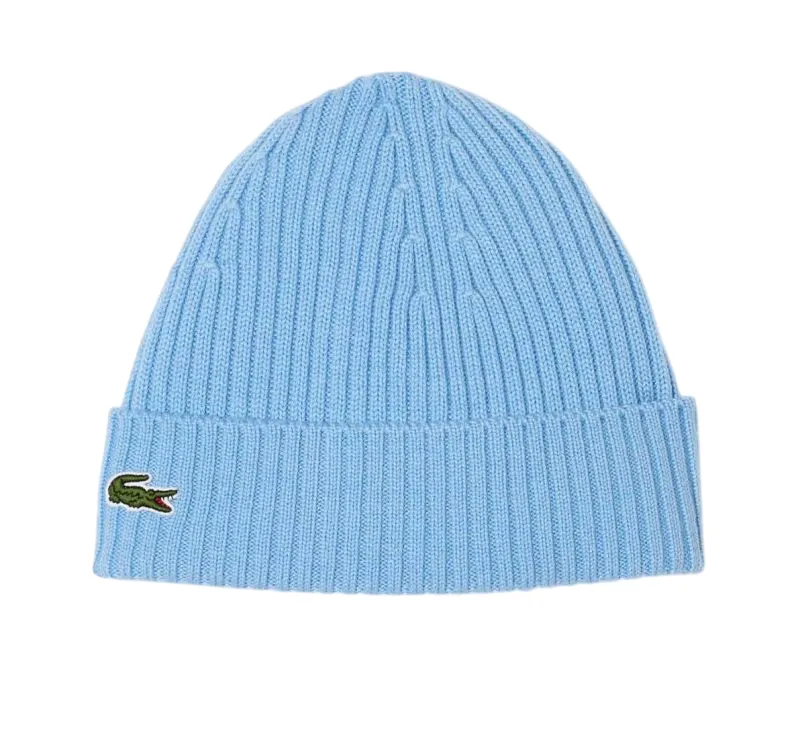 Lacoste Unisex Ribbed Wool - blue