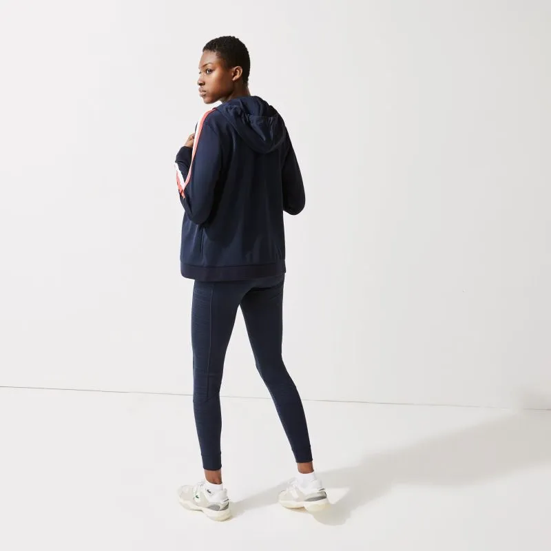 Lacoste Hooded Jacket Roland Garros W - navy blue/white