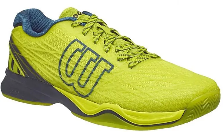 Wilson Kaos Clay Court - lime punch/navy blazer/blue coral