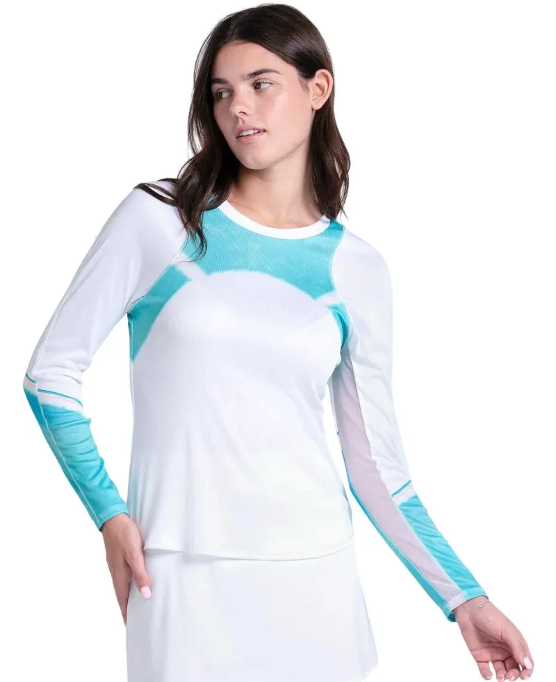 Lucky in Love Sun Beat Long Sleeve - white Lucky in Love Sun Beat Long Sleeve - white