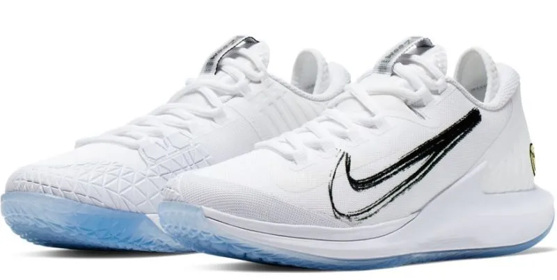 Nike W Court Air Zoom Zero - white/metallic summit white/black