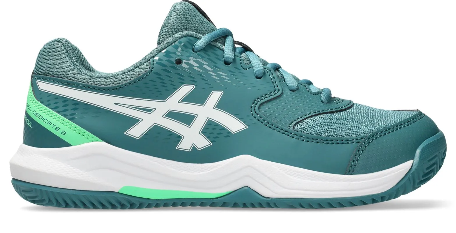 Asics Gel-Dedicate 8 Padel GS - misty pine/white Asics Gel-Dedicate 8 Padel GS - misty pine/white