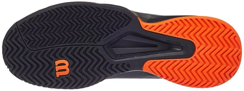 Wilson Rush Pro 2.5 - magnet/black/shocking orange