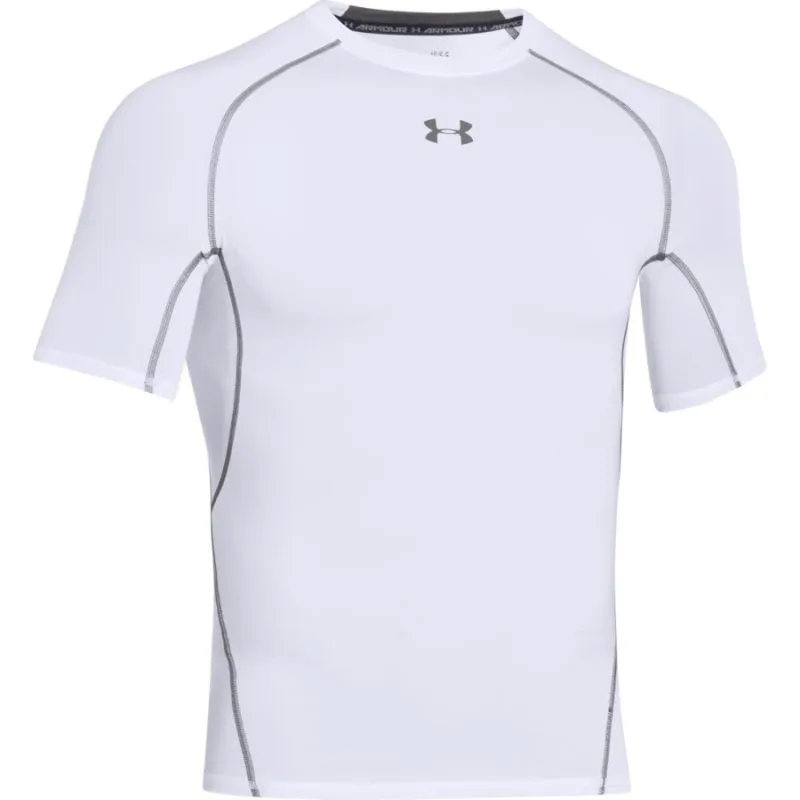 Under Armour HeatGear Armour SS - white Under Armour HeatGear Armour SS - white