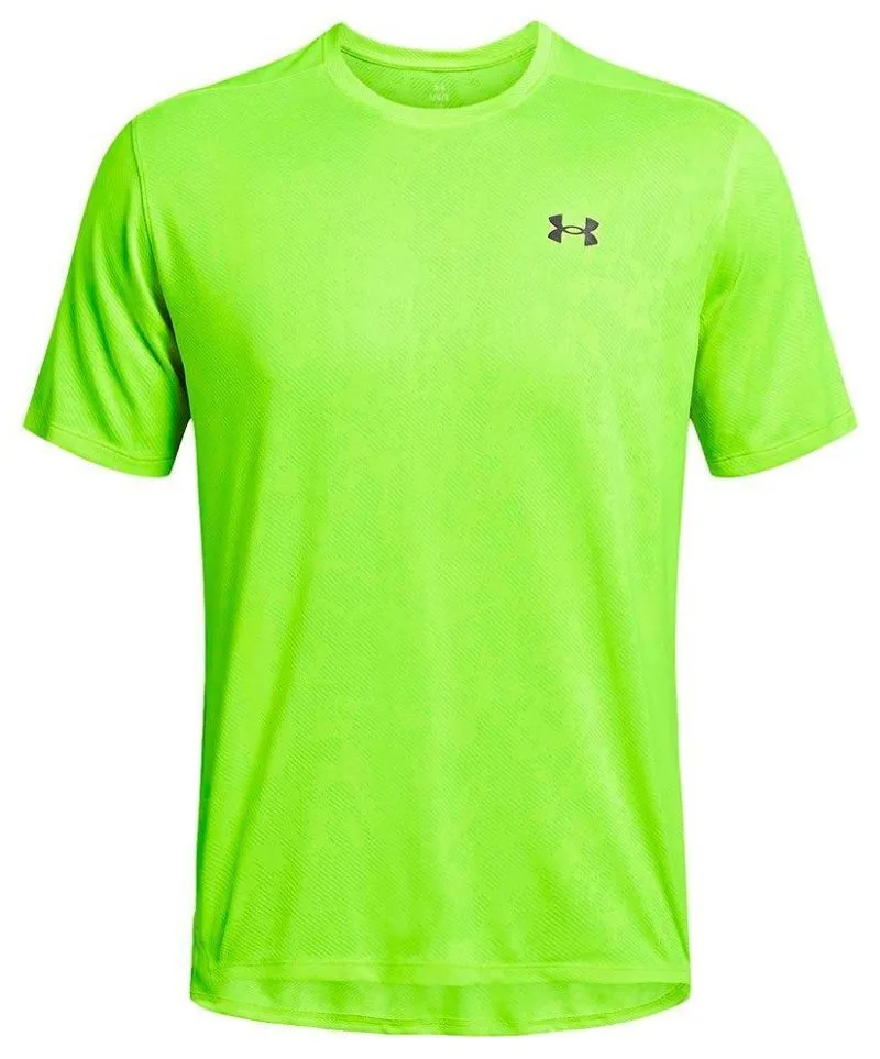 Under Armour UA Tech Vent Geode Short Slelve - high vis yellow/black Under Armour UA Tech Vent Geode Short Slelve - high vis yellow/black