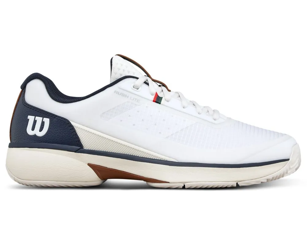 Wilson Rush Lite 5 Clay - white/navy blazer/tofu Wilson Rush Lite 5 Clay - white/navy blazer/tofu
