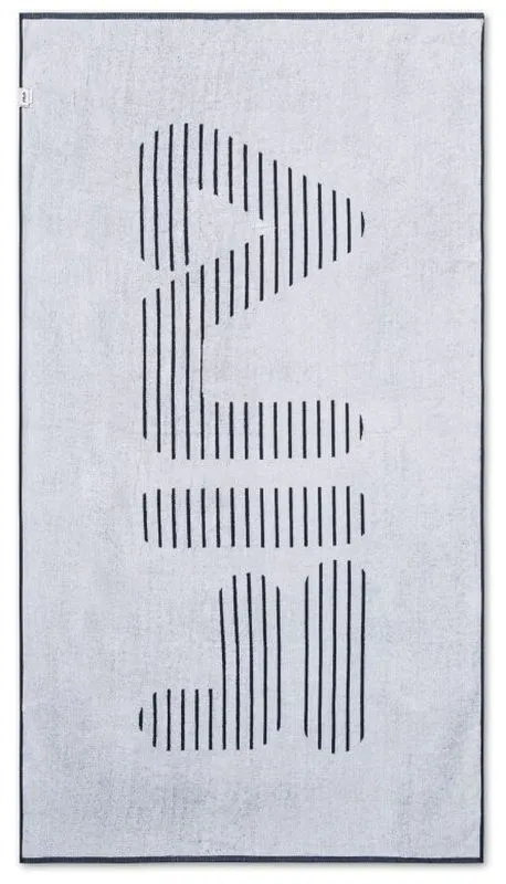 Fila Beach Towel - black iris