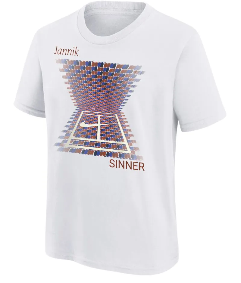Nike Boys Court Tennis Jannik Sinner - white