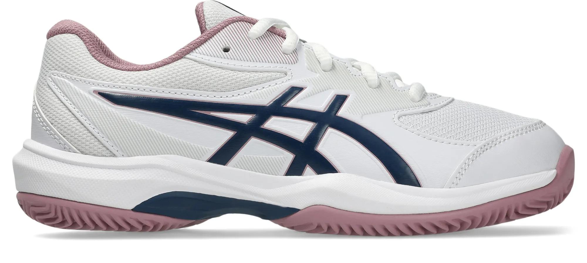 Asics Gel-Game GS Clay/OC - white/independence blue Asics Gel-Game GS Clay/OC - white/independence blue