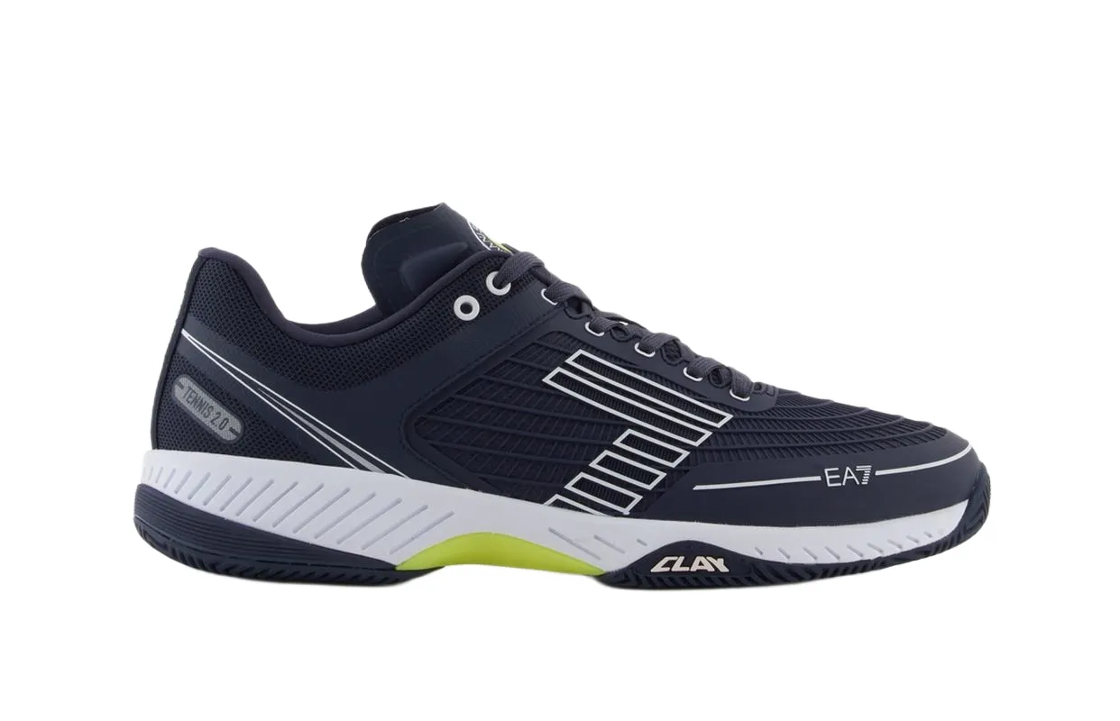 EA7 Unisex Woven Sneaker Clay - sky captain/white EA7 Unisex Woven Sneaker Clay - sky captain/white