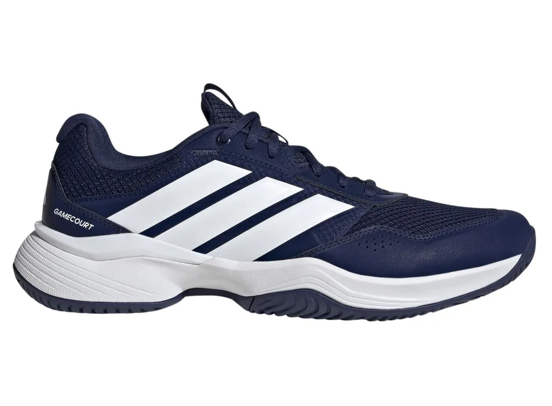 Adidas GameCourt 3 M Wide - dark blue/cloud white/core black Adidas GameCourt 3 M Wide - dark blue/cloud white/core black