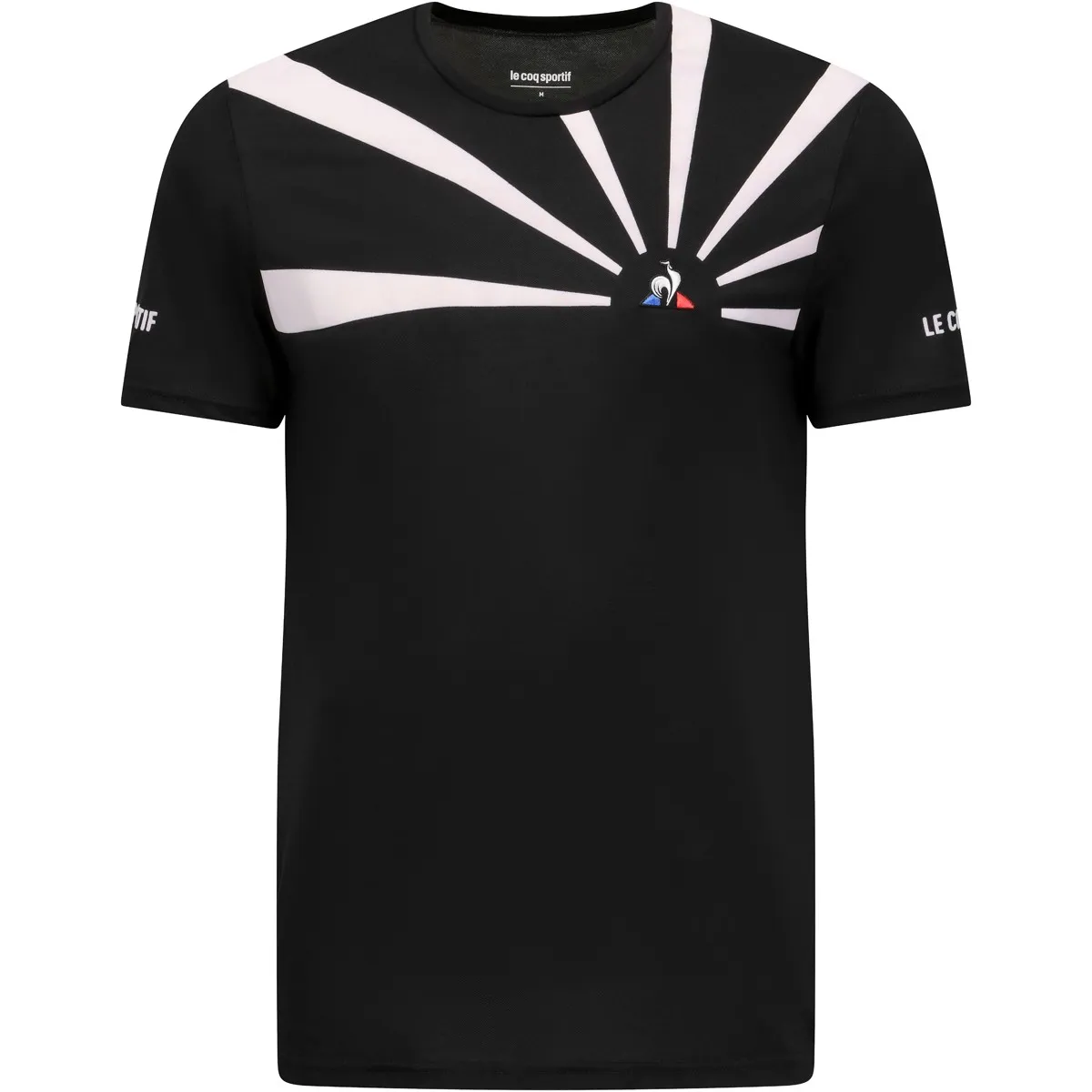 Le Coq Sportif TENNIS Tee SS 20 No.2 M - black Le Coq Sportif TENNIS Tee SS 20 No.2 M - black