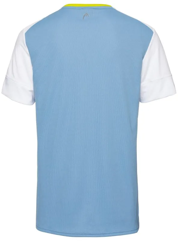 Head Uni T-Shirt M - white/sky blue