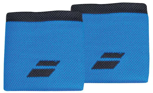 babolat-logo-wristband-diva-blue-rabbit-1 Babolat Logo Wristband - diva blue/rabbit