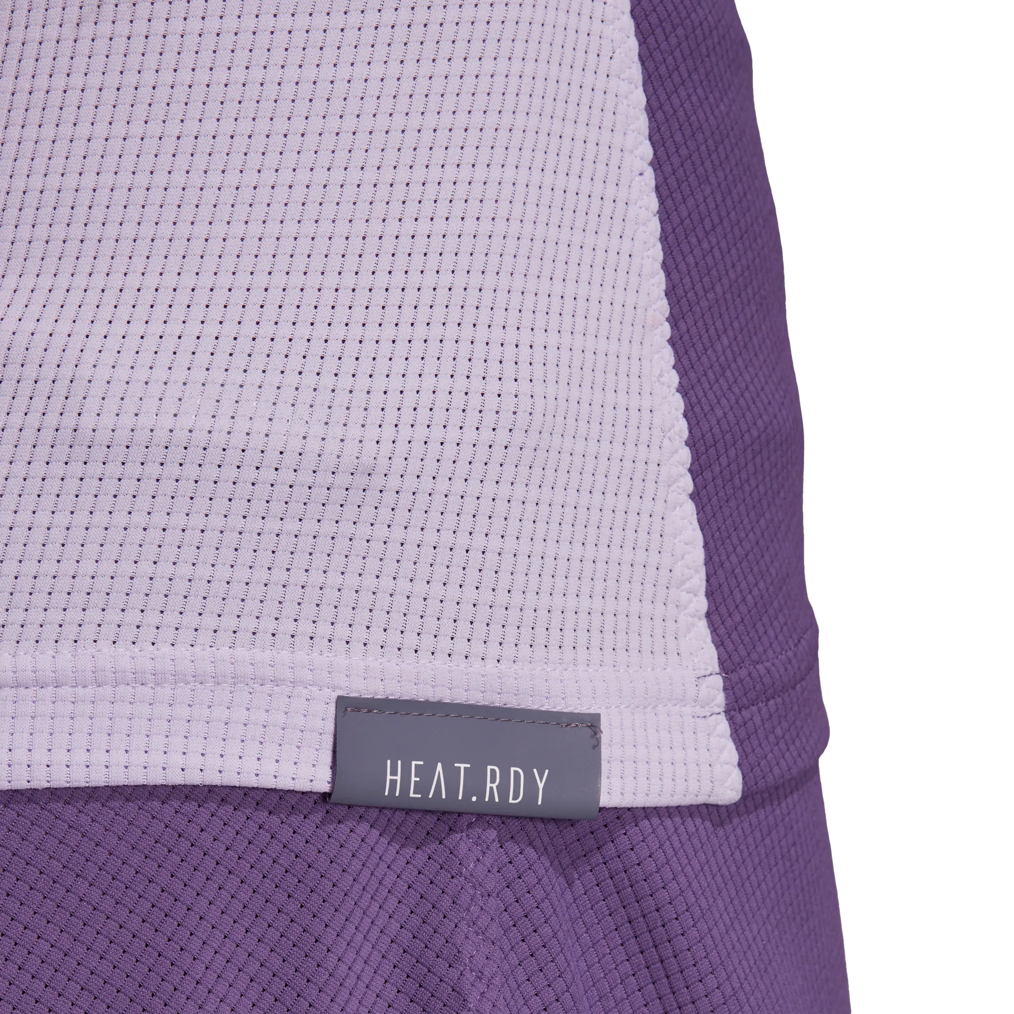 Adidas Women Y-Tank Heat Ready - tech purple/shock yellow