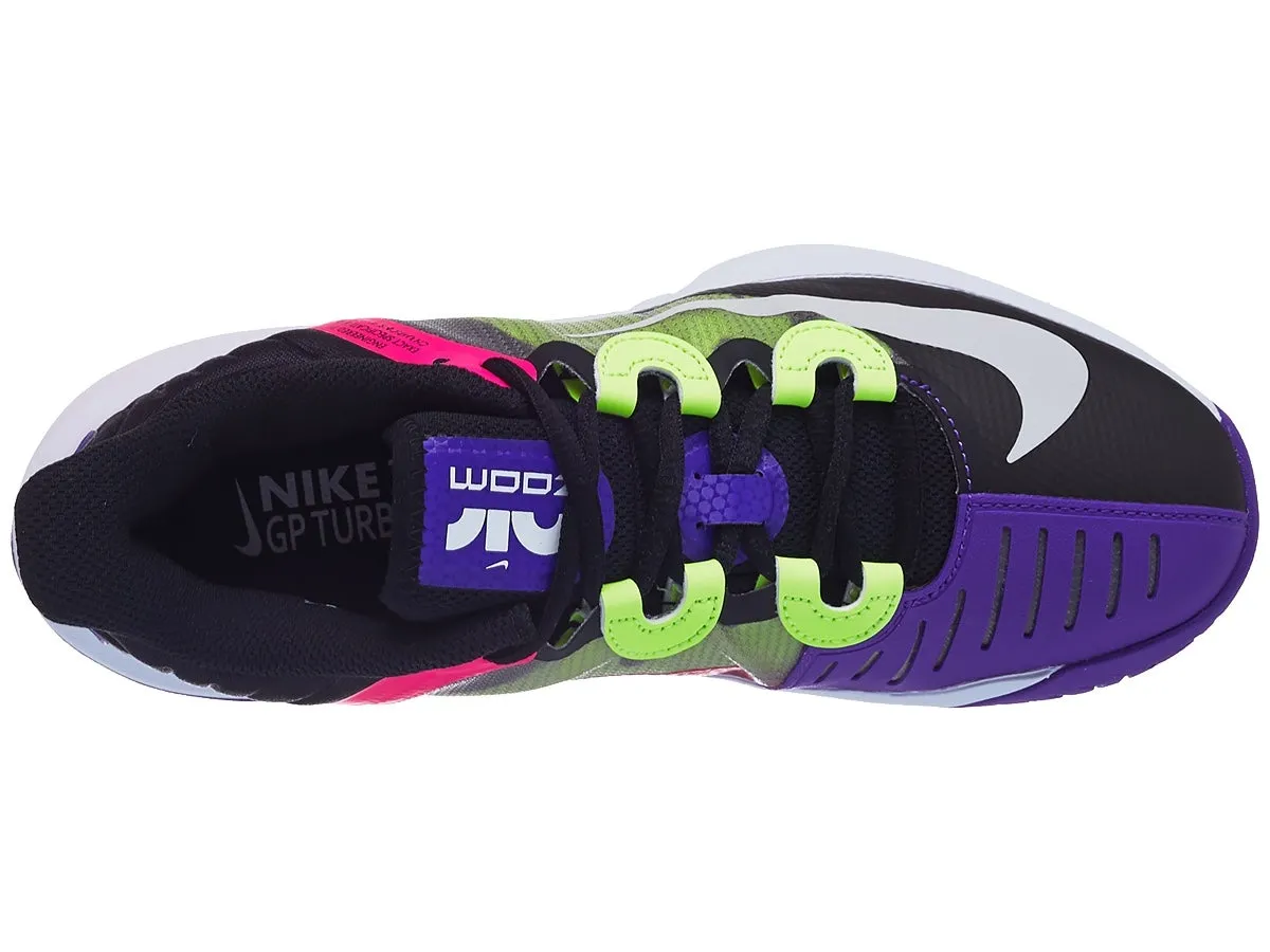 Nike W Air Zoom GP Turbo - black/white/fierce purple/liquid lime