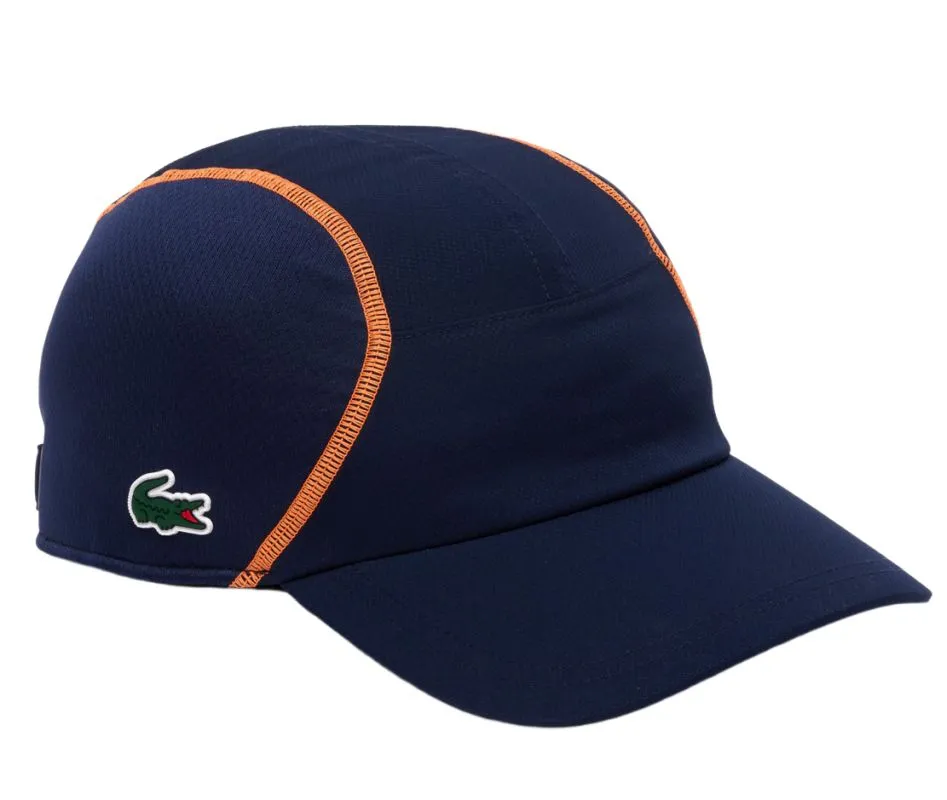 Lacoste Tennis Mesh Panel - navy blue/orange