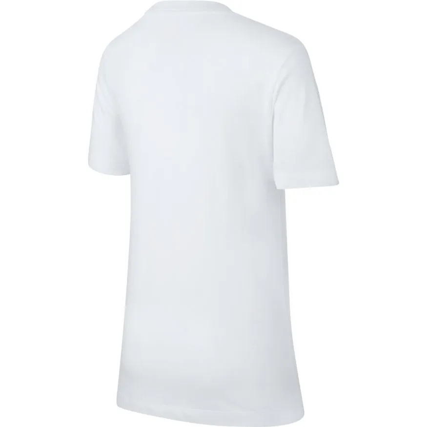 Nike Swoosh Tee Futura Icon TD - white/black